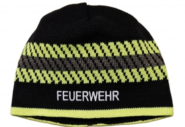Feuerwehrstrickhaube mit Tripplexbeistreifung