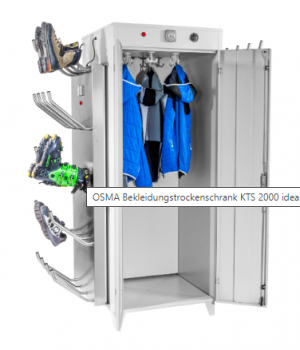 OSMA Bekleidungstrockenschrank KTS 2000 IDEAL