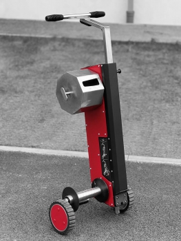 Preview: ET-Roller MB6 Elektrisch Wickler für Feuerlösch­schläuche angetrieben von 18-Volt-Milwaukee-Batterien