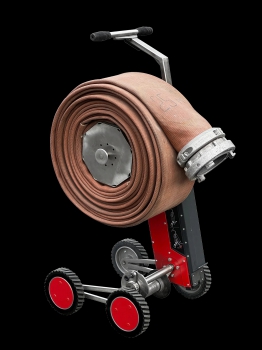 ET-Roller MB7 Elektrisch Wickler für Feuerlöschschläuche bis zu 6 Zoll Betrieben mit Milwaukee-Akkus