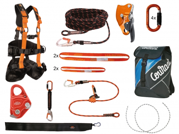 BASISAUSRÜSTUNG ZUM SICHERN/AUFFANGEN - SET BASIS 2