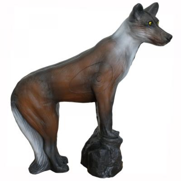 Wolf auf Stein 15.5kg