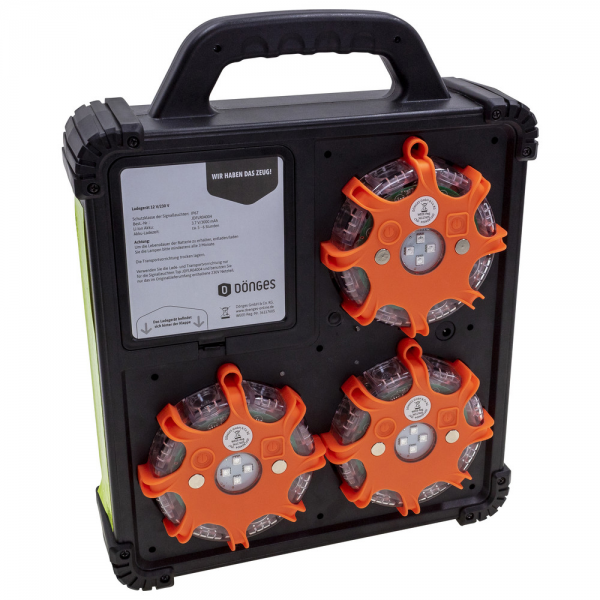 Dönges LED Signalleuchten-Set SyncFlare, orange, wechselbar gelb/blau/grün